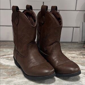 Cat & Jack kids Brown Western Boots